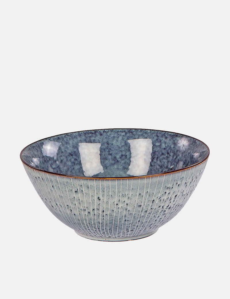 Broste Copenhagen Nordic Sea Stoneware Cereal Bowl - Sea Grey