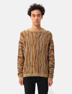 Nudie Didrik Mixed Jacquard Sweater - Multi