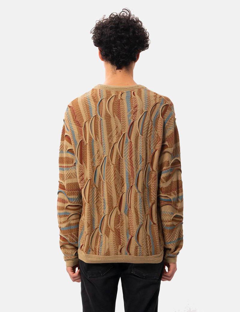 Nudie Didrik Mixed Jacquard Sweater - Multi