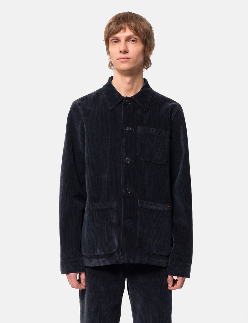 Nudie Barneyワーカージャケット（コード）-ネイビーブルーIのArticle.