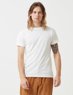 T-shirt Velva Sheen Classic Tubular USA Made - Blanc