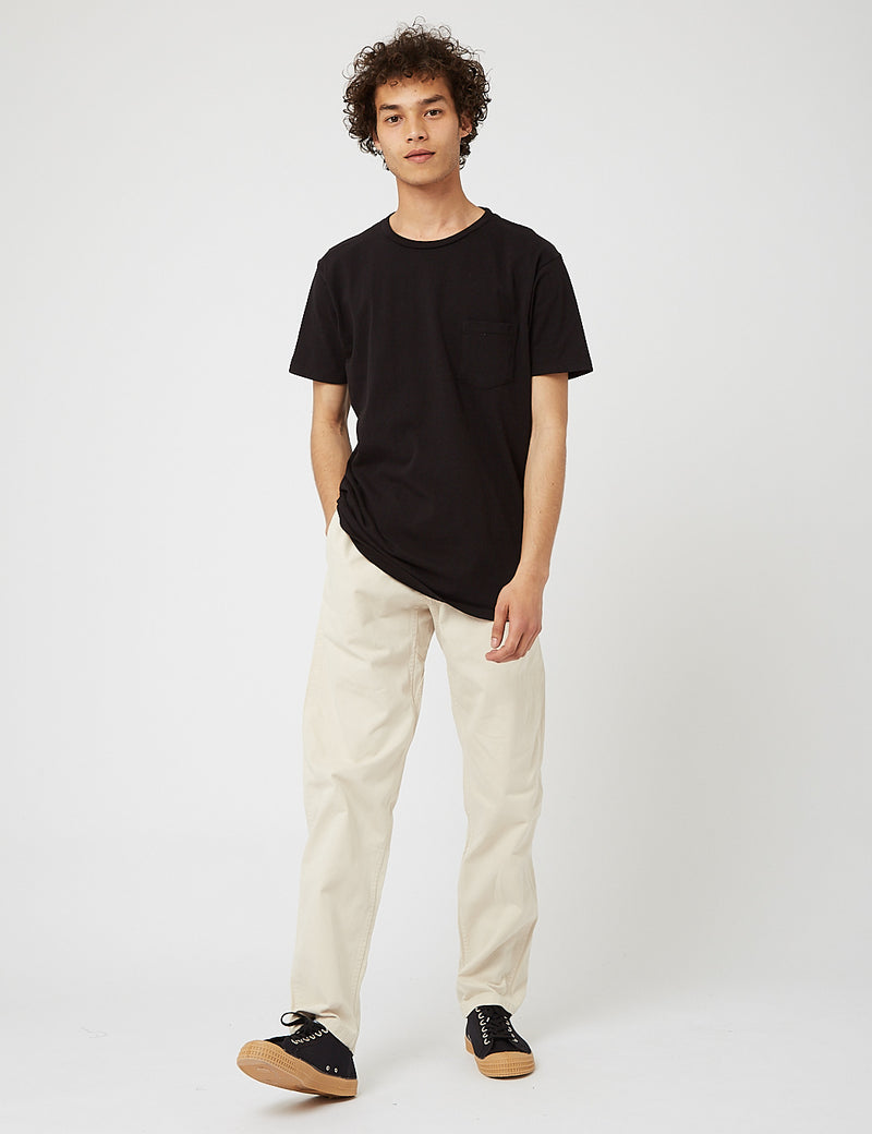 Velva Sheen Classic USA Made T-shirt (Pocket) - Black