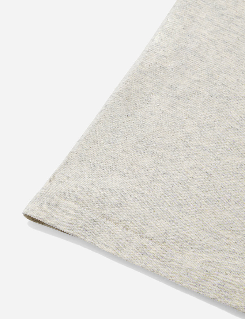 Velva Sheen Classic USA Made T-shirt (Pocket) - Oatmeal