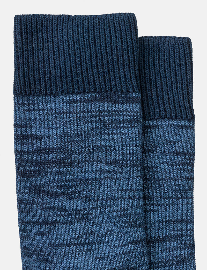 Nudie Rasmusson Multi Yarn Socks - Blueberry
