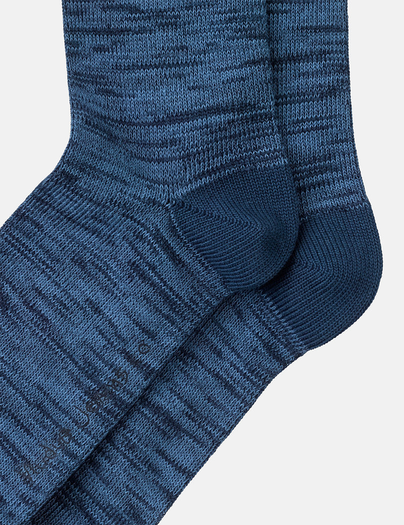 Nudie Rasmusson Multi Yarn Socks - Blueberry