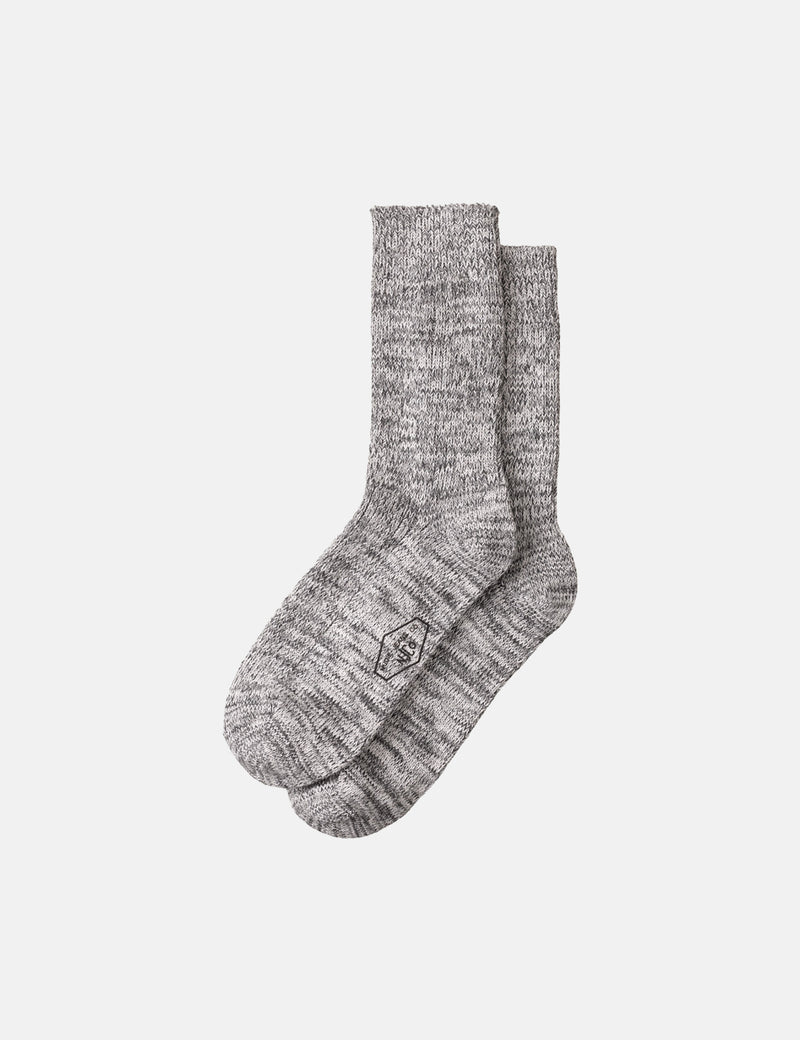 Nudie Chunky Sock Rebirth - Grey Melange