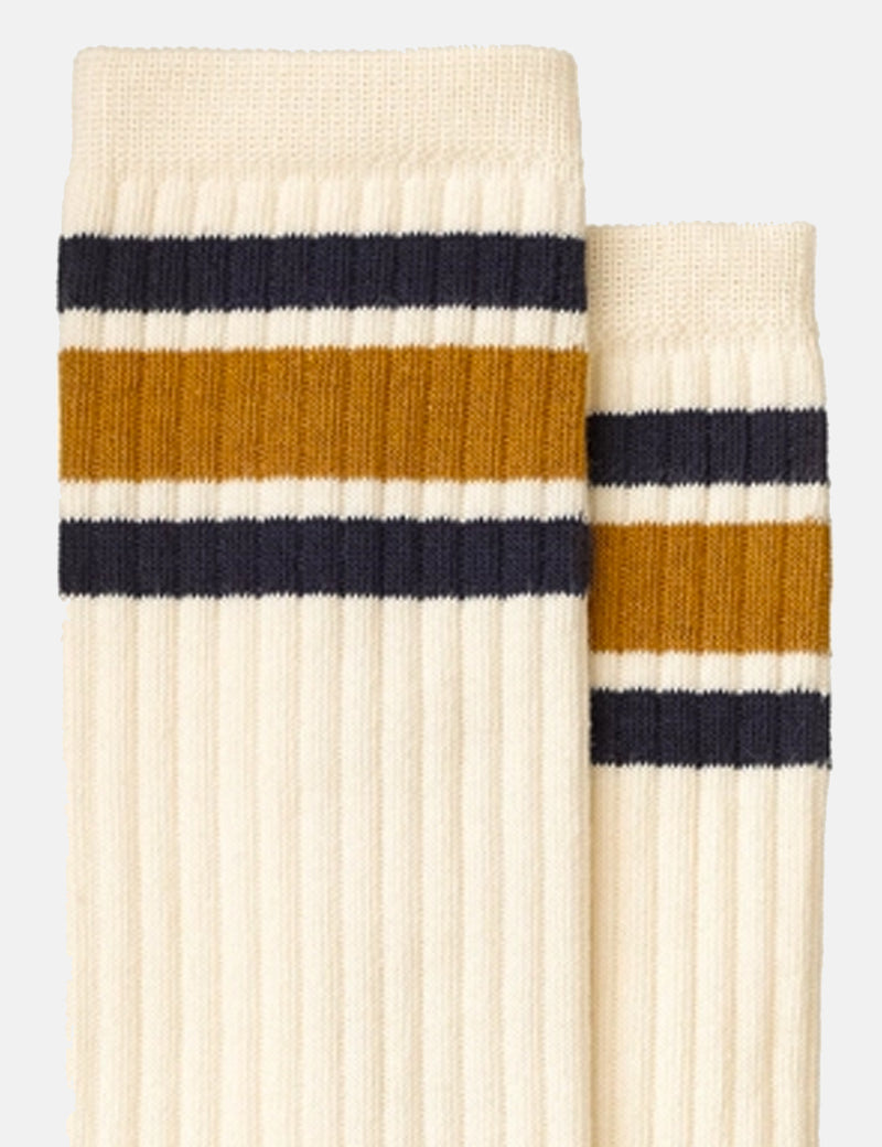 Nudie Amundsson Sport Socks - Cream