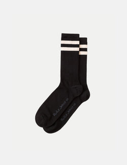 Nudie Amundsson Sport Socks - Black