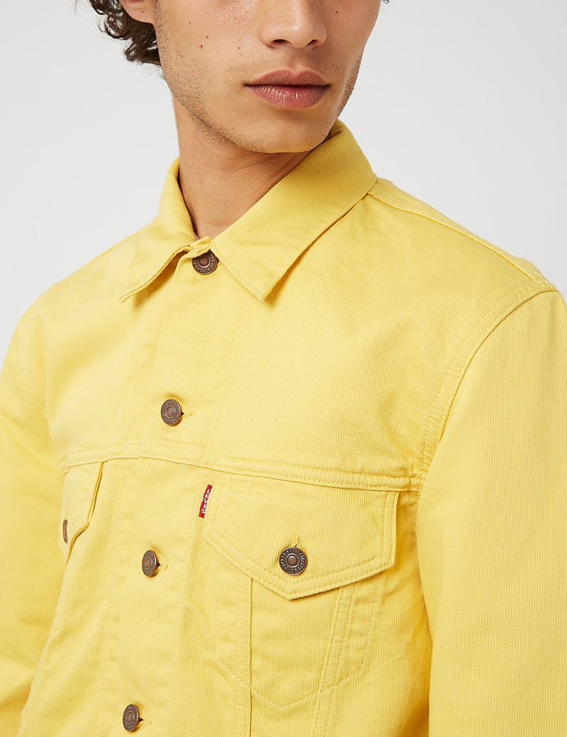 Levis Vintage Clothing 1960'S Trucker Jacket - Pampas Yellow