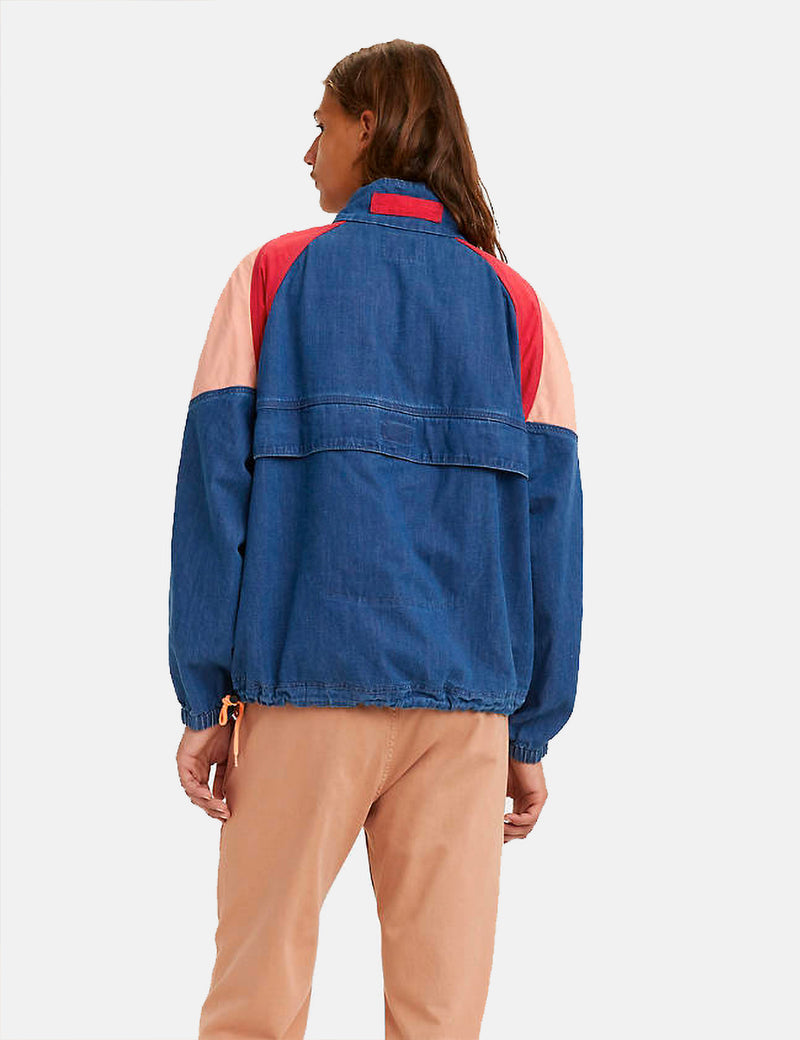 Levis Vintage Clothing Sports Jean Anorak - Bright Rinse/Medium Indigo