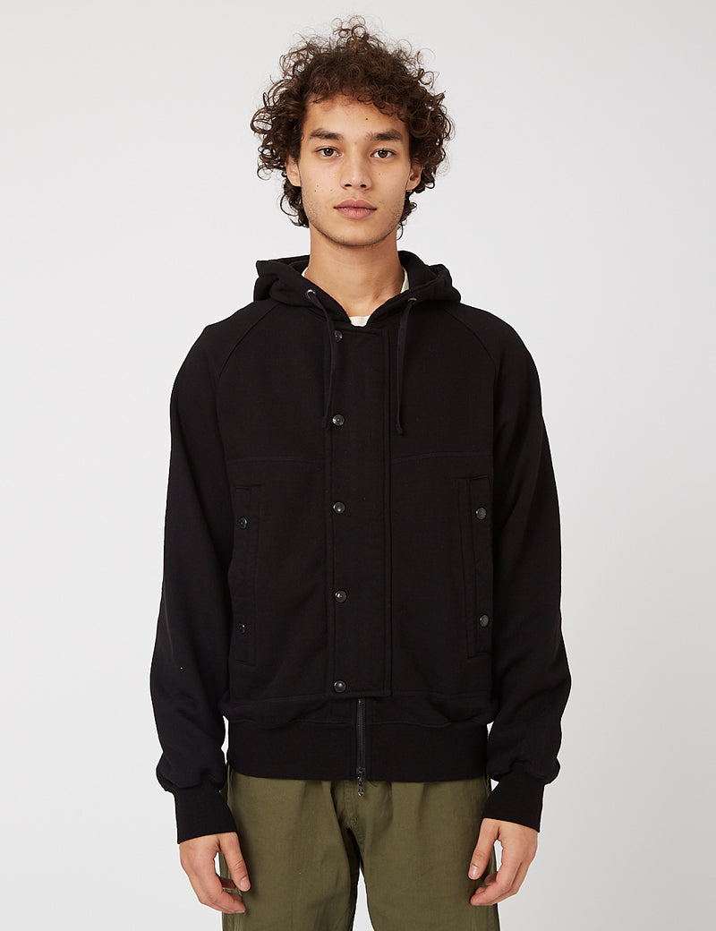 Eastlogue AF Hooded Sweat Jumper - Black