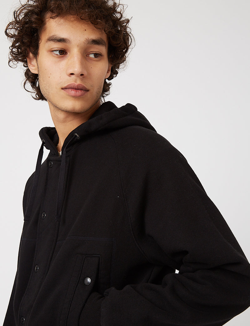 Eastlogue AF Hooded Sweat Jumper - Black