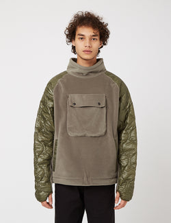 Eastlogue Quilting Pullover Pullover - Olive