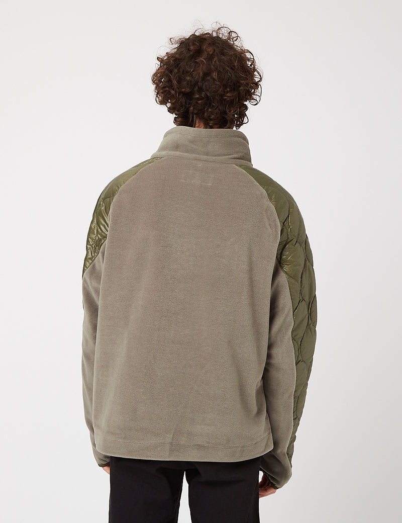 Eastlogue Quilting Pullover Pullover - Olive