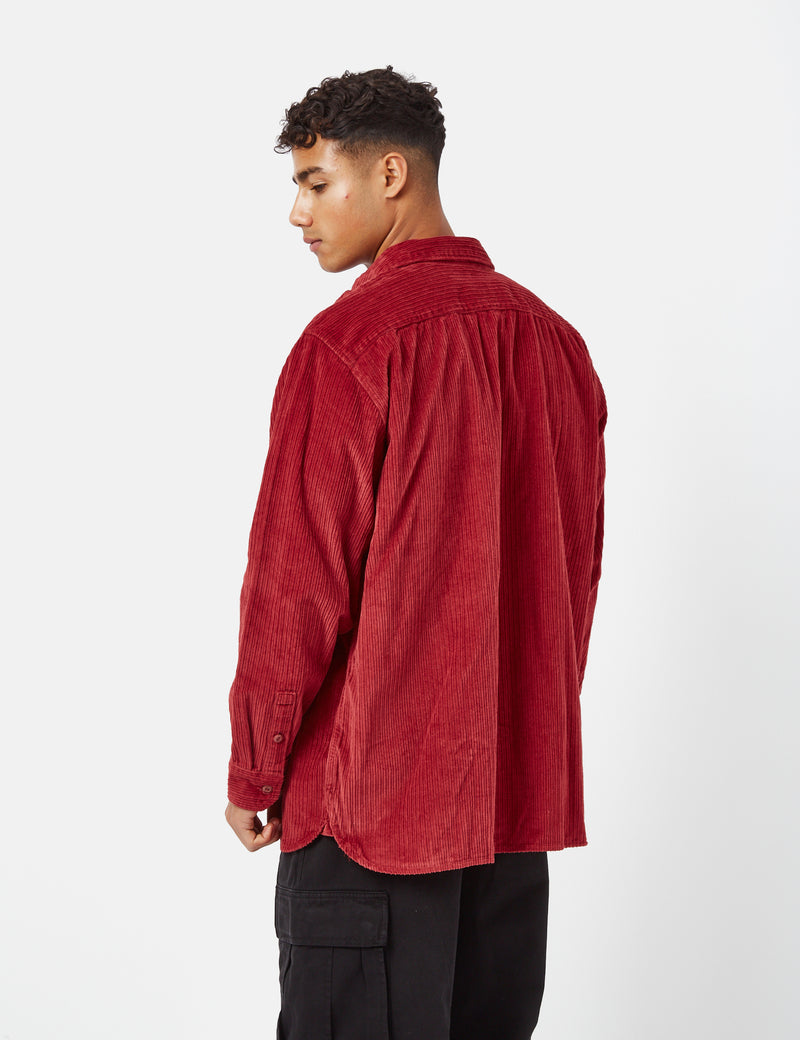 Levis Jackson Worker Shirt - Brick Red