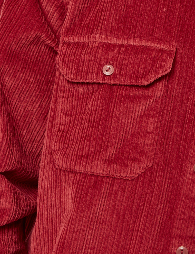 Levis Jackson Worker Shirt - Brick Red