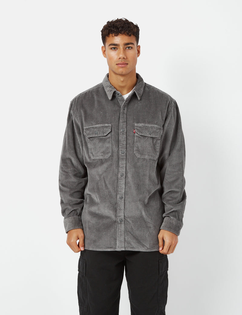 Levis Jackson Worker Shirt - Pewter Grey