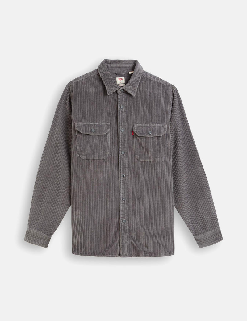 Levis Jackson Worker Shirt - Pewter Grey