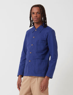 Vetra French Workwear Jacket 5-Short (Cotton Drill) - Hydrone Blue