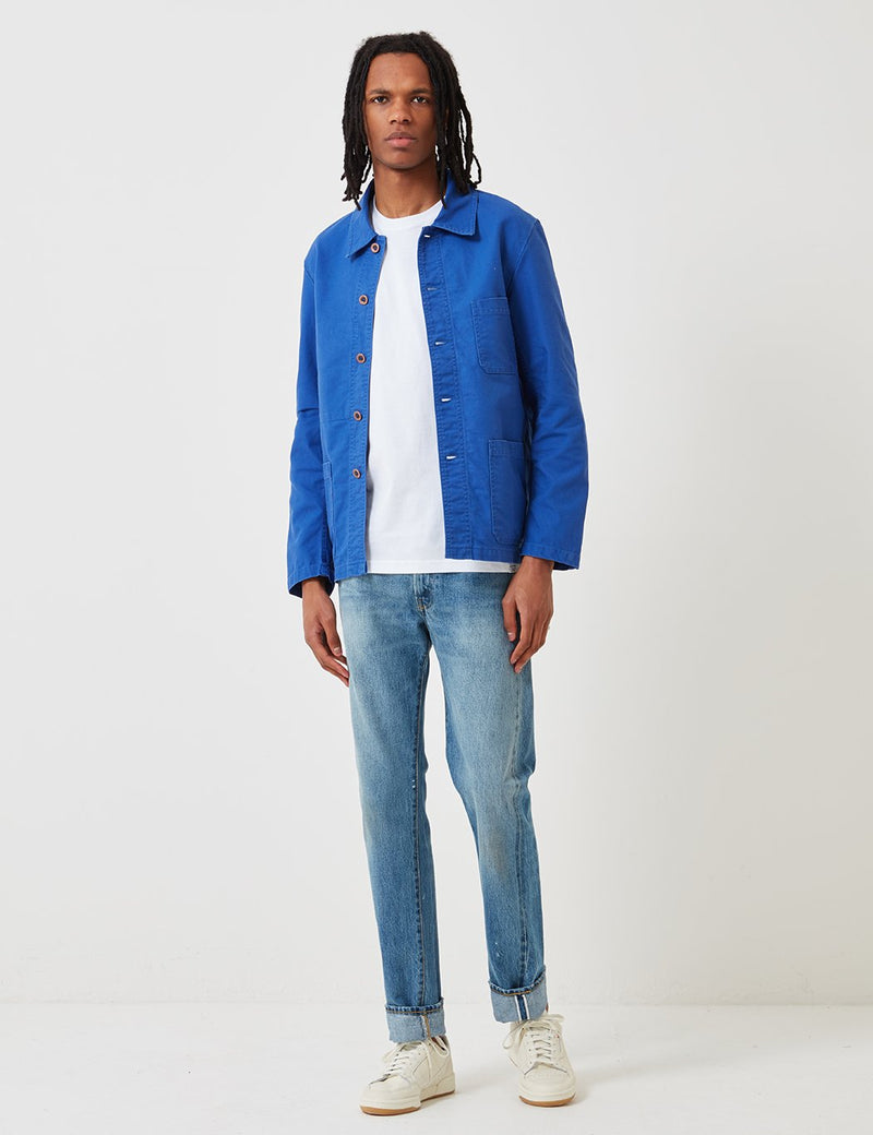 Vetra French Workwear Jacket Dungaree Bugatti Blue Article
