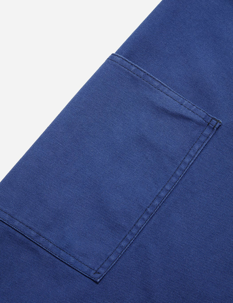 Vetra French Workwear Schürze (Latzhose Wash Twill) - Hydrone Blue