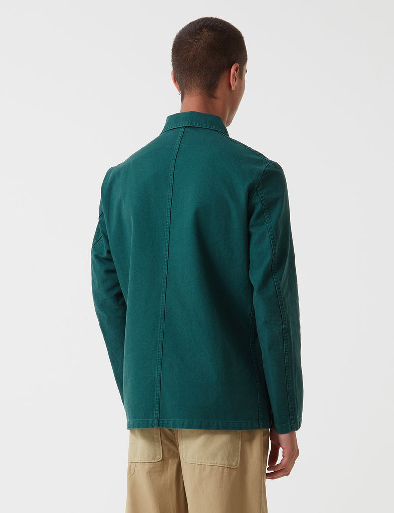 Vetra French Workwear 4 Jacket 5-Short (Twill Cotton) - Bottle Green - Article.