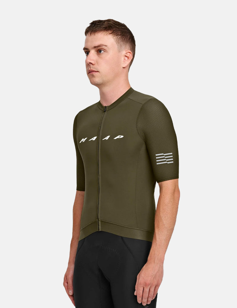 MAAP Evade Pro Base Jersey - Olive Green