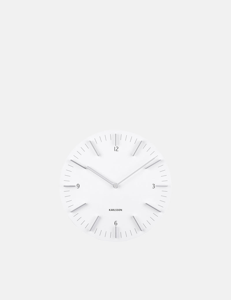Karlsson Detailed Wall Clock - White