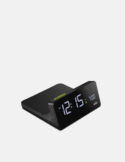 Braun BC21 Wireless Charging Clock - Black