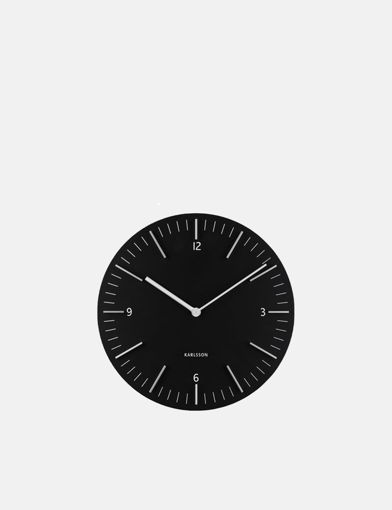 Horloge Murale Détaillée Karlsson - Noir