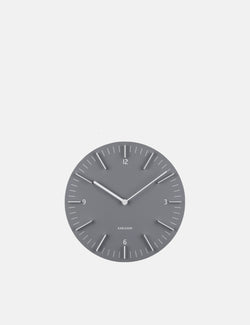 Karlsson Detailed Wall Clock - Grey