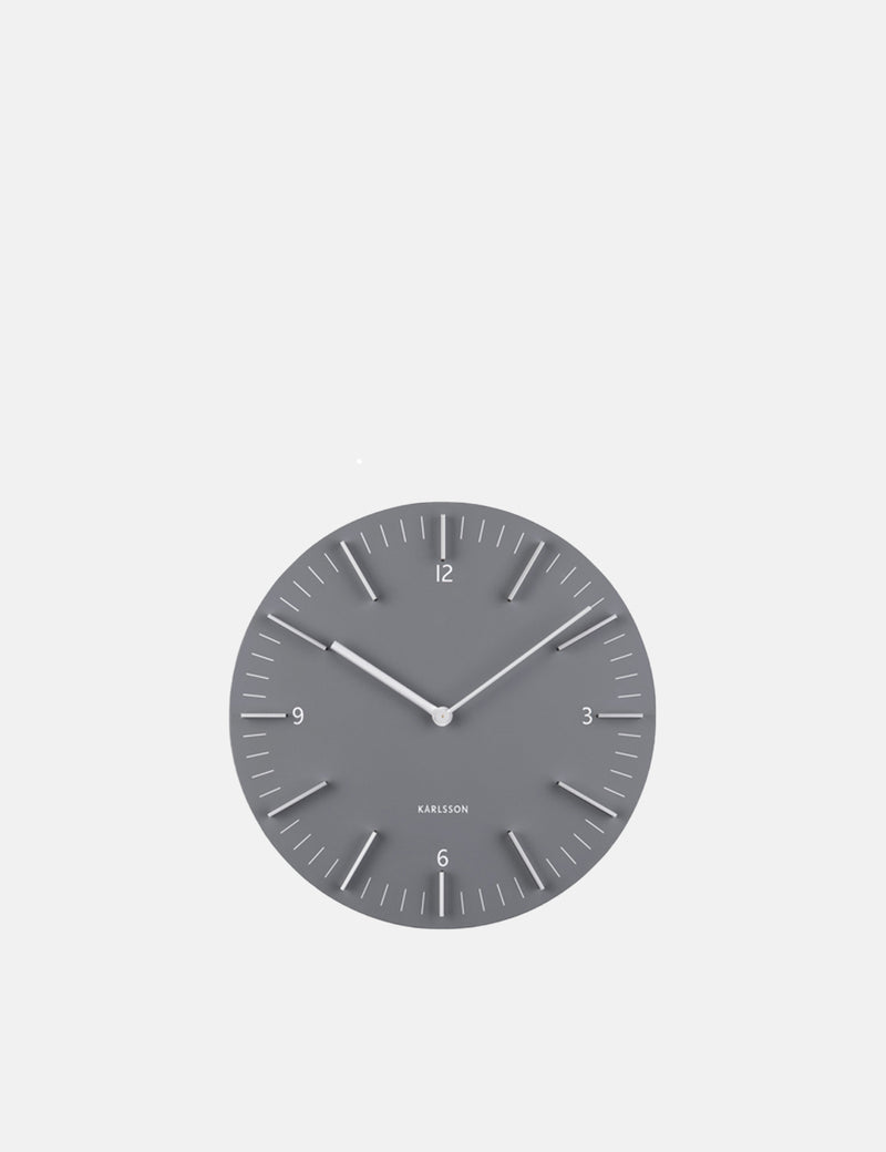 Karlsson Detailed Wall Clock - Grey