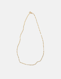 Chaîne Figaro en Maple (collier) - Rempli d'or 14 carats