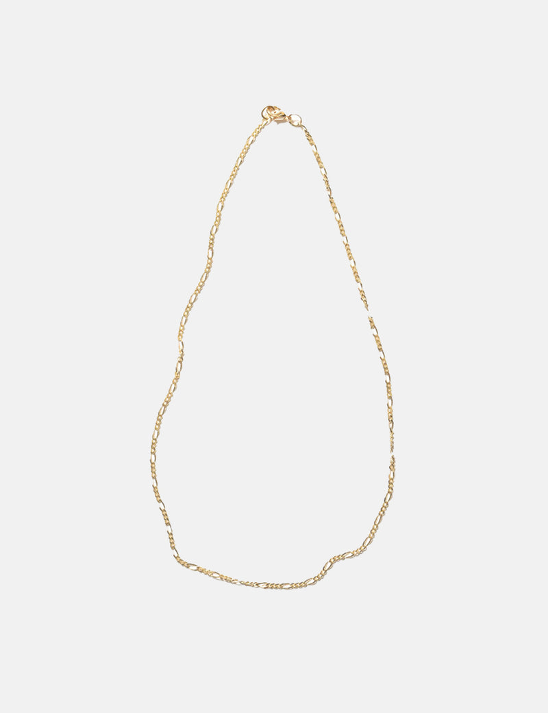 Maple Figaro Chain (Necklace) - 14k Gold Filled