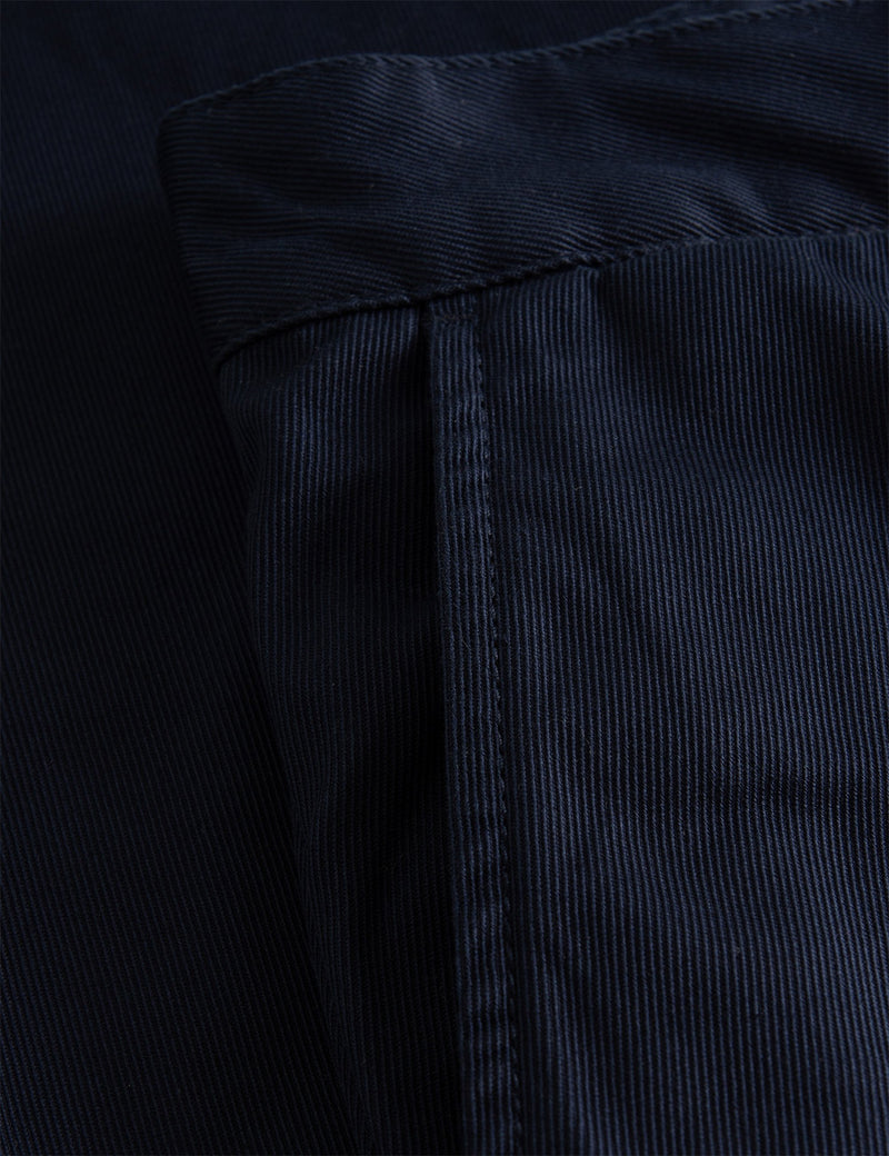 Wood Wood Stefan Classic Trousers - Navy Blue