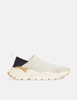 Universal Works x Flower Mountain Camp UNI Trainers - Crème