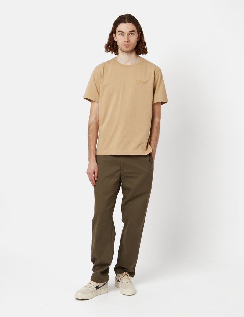 Sunflower King T-Shirt - Khaki Brown