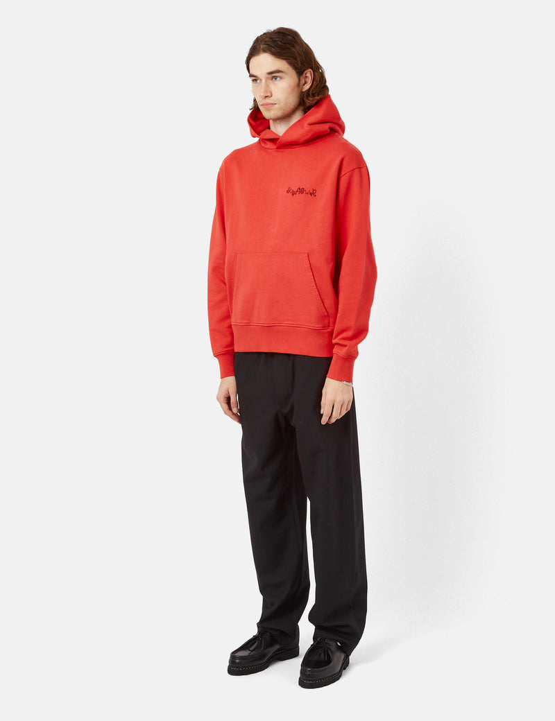 Sunflower Planet Hooded Sweatshirt - Bright Red I Article.