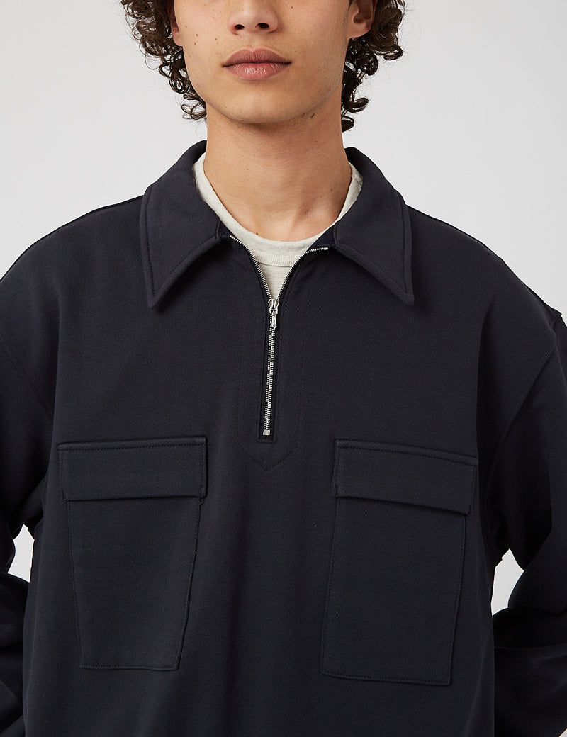 Eastlogue Scout Pullover Sweatshirt - Navy Blue