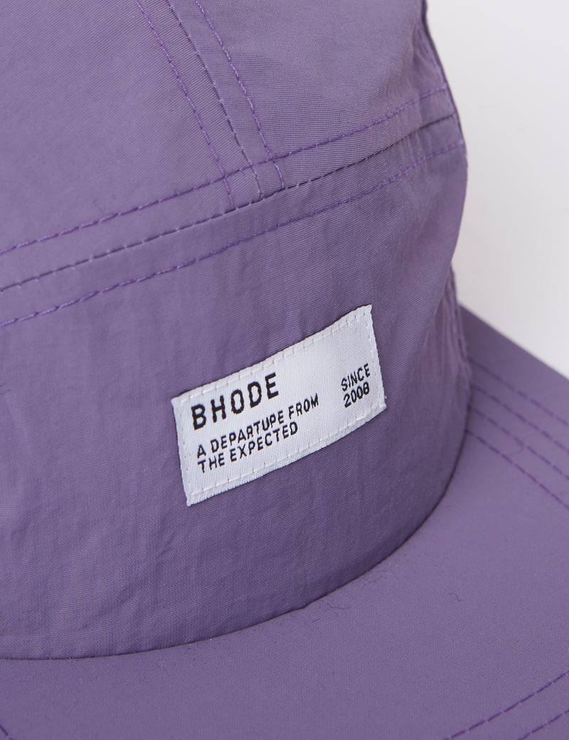 Bhode 5-Panel Cap (Nylon) - Purple