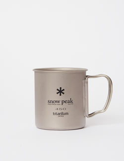 Snow Peak Stainless Vacuum Double Wall 450ml Mug - Silver