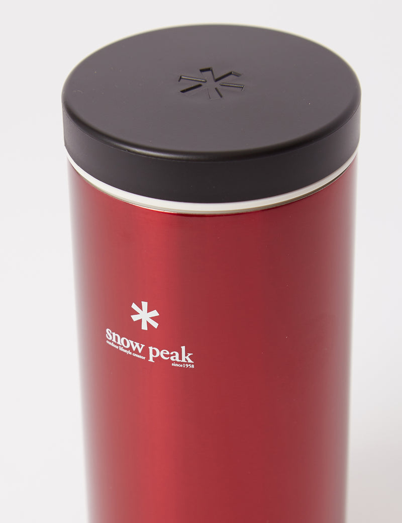 Snow Peak Kanpai Bottle 350ml - Wine Red