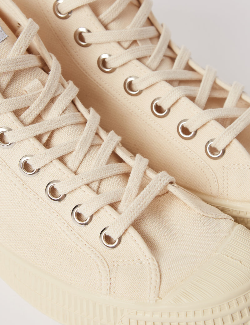 Novesta Star Dribble Trainers (Canvas) - Mono Beige