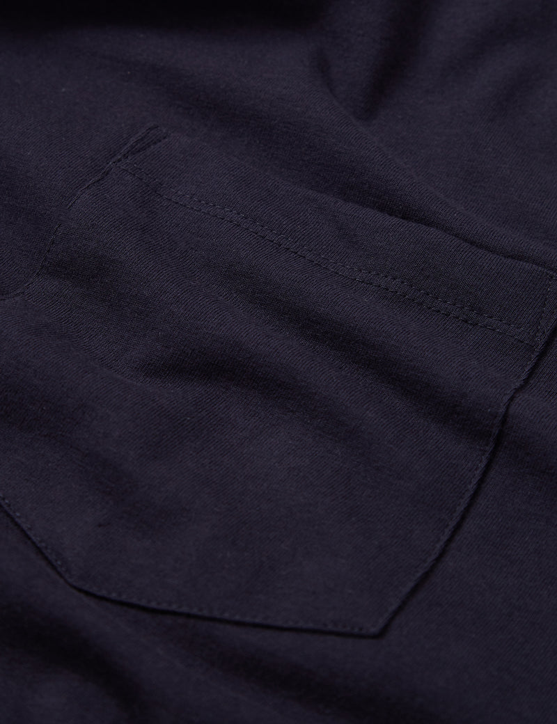 Eastlogue Core Pocket T-Shirt - Navy Blue