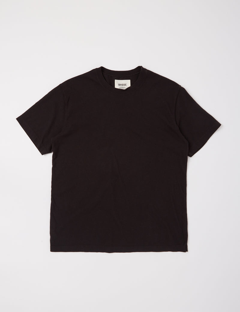Bhode T-Shirt (Organic/Canada Origin, 9oz) - Black