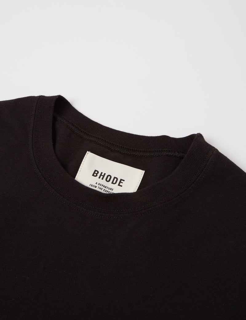 Bhode T-Shirt (Organic/Canada Origin, 9oz) - Black