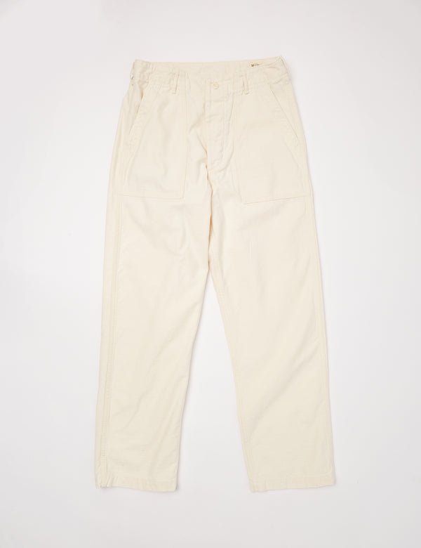 orSlow New Yorker Trousers (Unisex) - Ecru