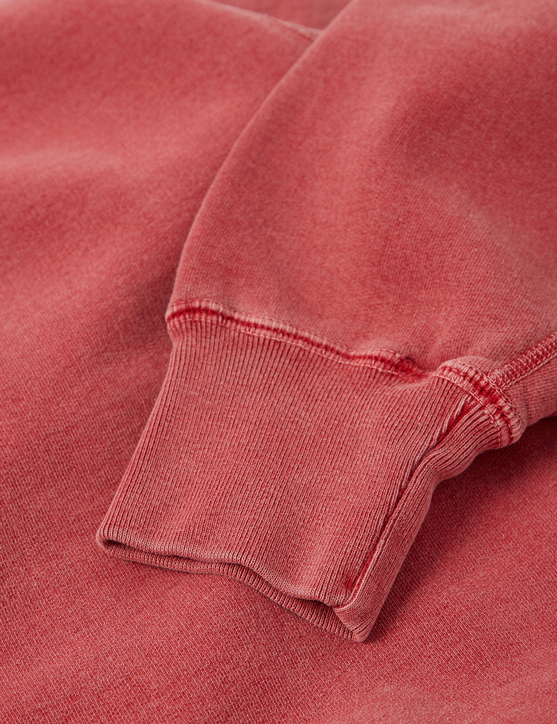 Bhode Pigment Dyed Crew Sweat (Organic/Canada Origin, 16oz) - Sahara Nights