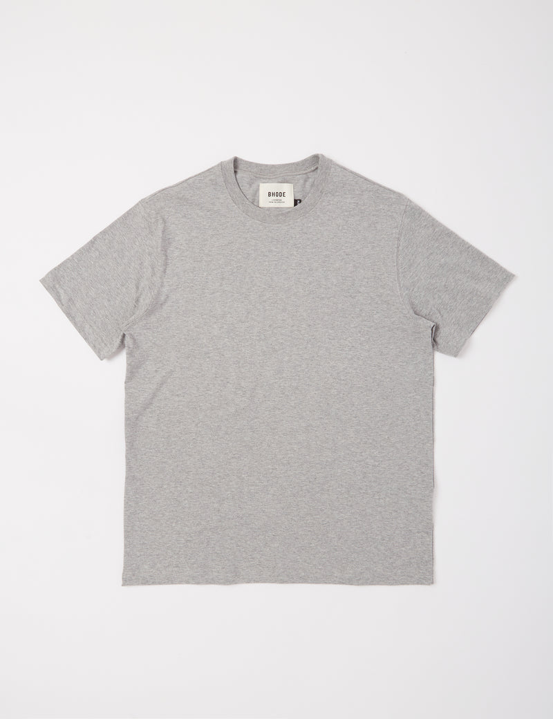 Bhode T-Shirt (Organic/Canada Origin, 9oz) - Archive Grey