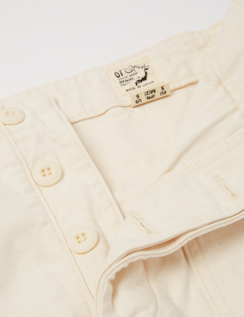 orSlow New Yorker Trousers (Unisex) - Ecru